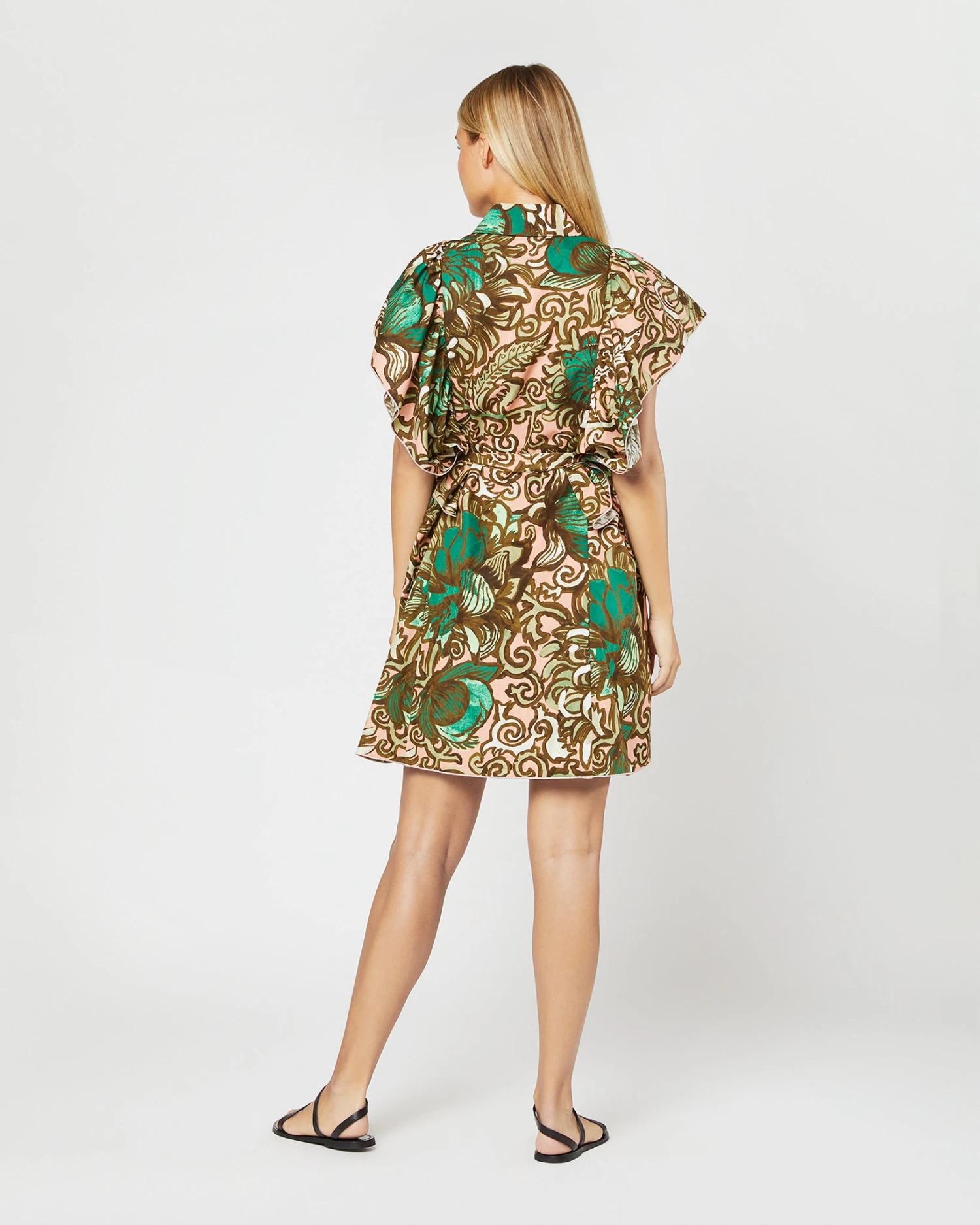 Scooter Dress In Anemone Pink Summer Popeline 7 Scooter Dress In Anemone Pink Summer Popeline - Image 5