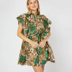 Scooter Dress In Anemone Pink Summer Popeline 11 Scooter Dress In Anemone Pink Summer Popeline -Modezzia Sales S71237 767