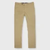 Sport Trouser In Khaki Stretch Silkochino -Modezzia Sales S71251 151