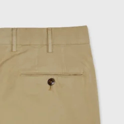 Sport Trouser In Khaki Stretch Silkochino -Modezzia Sales S71251 188