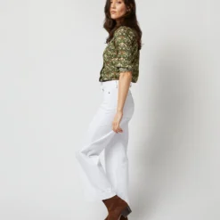 Western Shirt In Hunter Multi Strawberry Thief Liberty Fabric 18 Western Shirt In Hunter Multi Strawberry Thief Liberty Fabric -Modezzia Sales S71391 1209