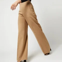 Hutton Pant In Camel Hair Flannel 16 Hutton Pant In Camel Hair Flannel -Modezzia Sales S71414 4427