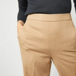 Hutton Pant In Camel Hair Flannel 17 Hutton Pant In Camel Hair Flannel -Modezzia Sales S71414 4453