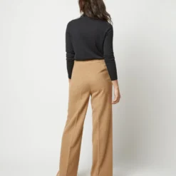 Hutton Pant In Camel Hair Flannel 15 Hutton Pant In Camel Hair Flannel -Modezzia Sales S71414 4478