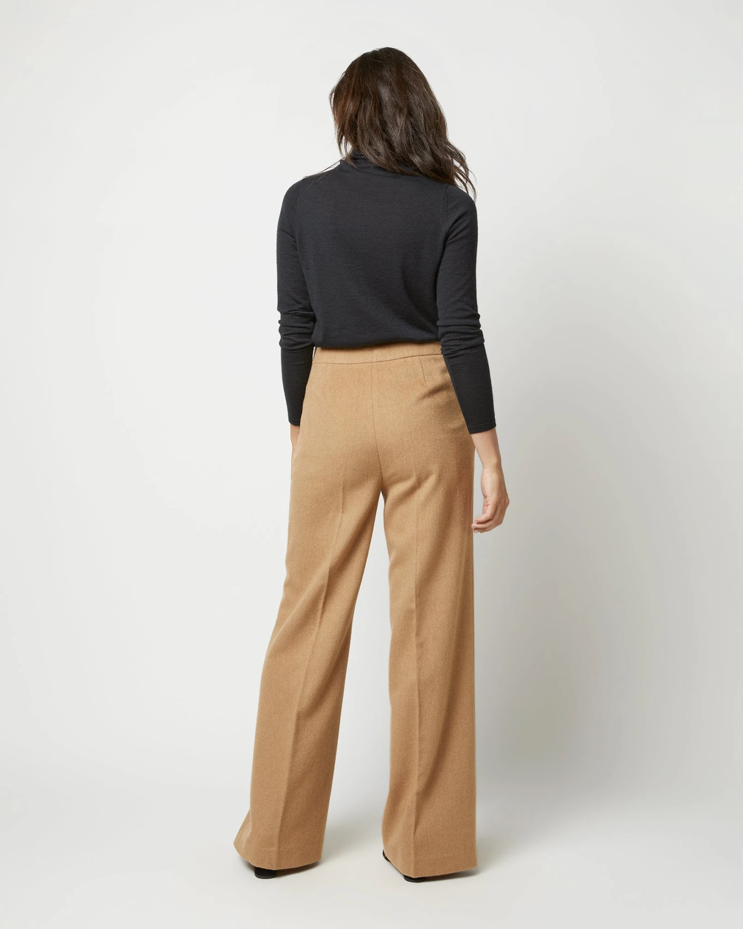 Hutton Pant In Camel Hair Flannel 7 Hutton Pant In Camel Hair Flannel - Image 5