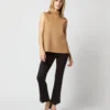 Sleeveless Ana Top In Camel Double-Faced Melton 1 Sleeveless Ana Top In Camel Double-Faced Melton -Modezzia Sales S71418 1800