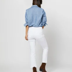 Understudy Shirt In Extra Light Washed Cotolino Chambray 16 Understudy Shirt In Extra Light Washed Cotolino Chambray -Modezzia Sales S71427 1894