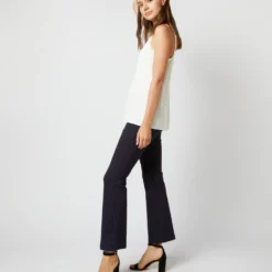 Camisole In Ivory Silk Crepe De Chine -Modezzia Sales S71622 1476