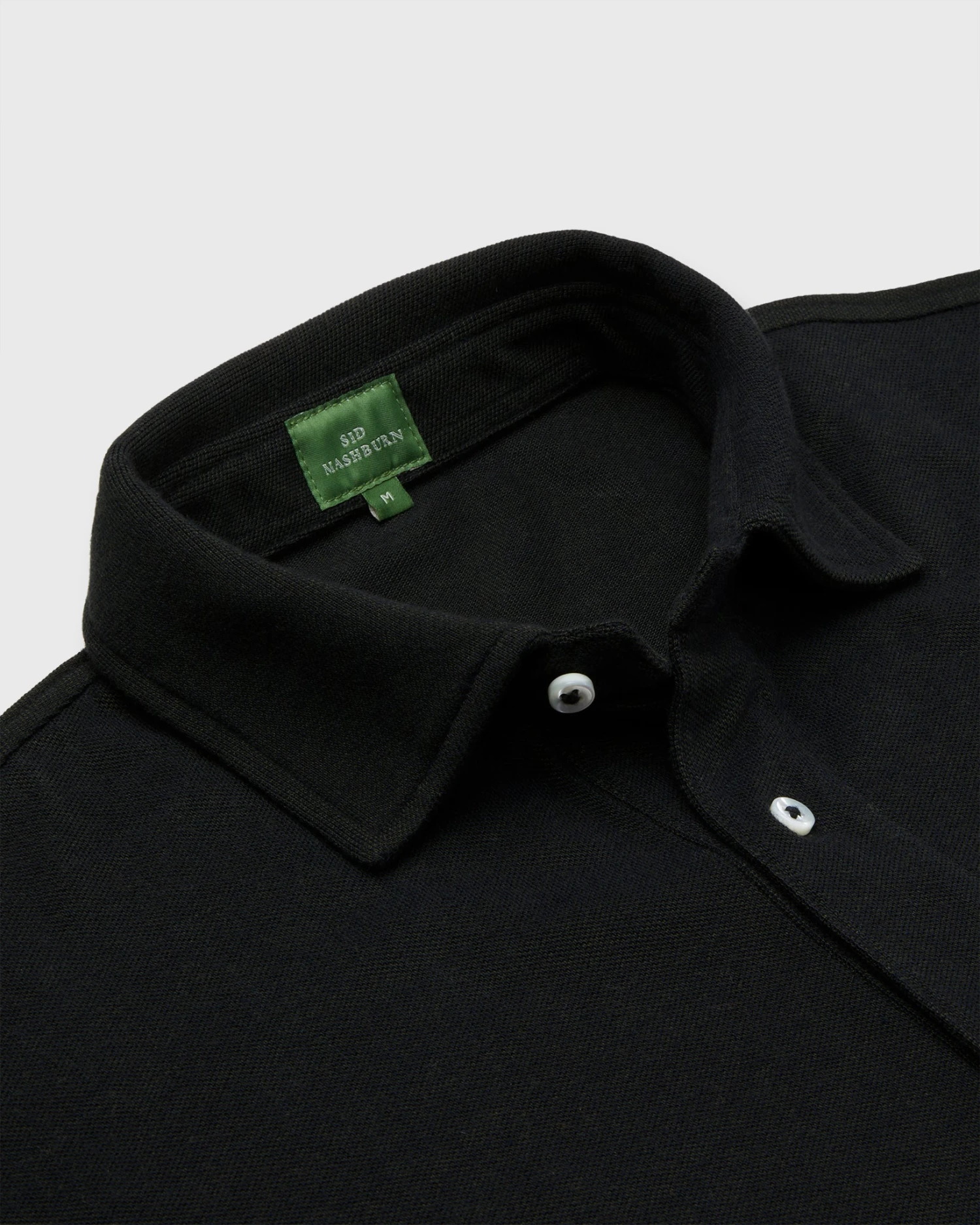 Short-Sleeved Polo In Olive Dark Oxford Pique 4 Short-Sleeved Polo In Olive Dark Oxford Pique - Image 2