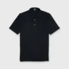 Short-Sleeved Polo In Olive Dark Oxford Pique -Modezzia Sales S71744 290
