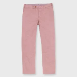 Garment-Dyed Sport Trouser In Orchid High Ridge Twill