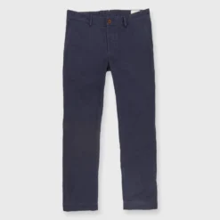 Garment-Dyed Field Pant In Navy Canvas