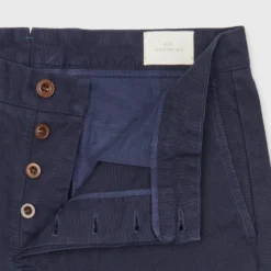 Garment-Dyed Field Pant In Navy Canvas -Modezzia Sales S71755 257