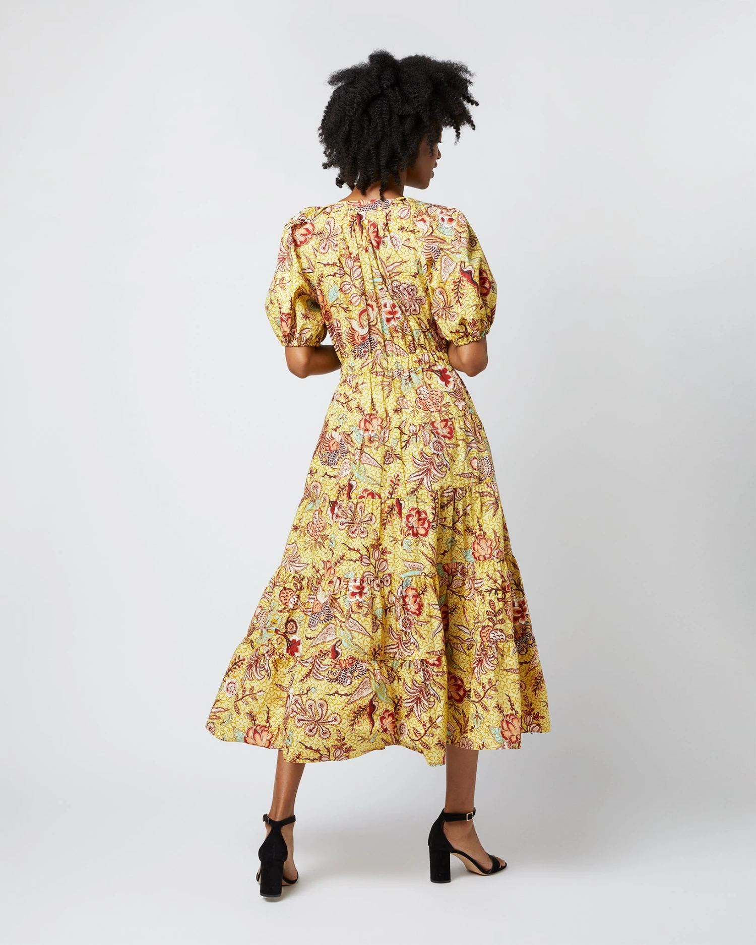 ULLA JOHNSON Olina Dress In Calla Lily 8 ULLA JOHNSON Olina Dress In Calla Lily - Image 6