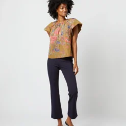 ULLA JOHNSON Flo Top In Bamboo Bam -Modezzia Sales S72103 1500