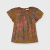 ULLA JOHNSON Flo Top In Bamboo Bam 2 ULLA JOHNSON Flo Top In Bamboo Bam -Modezzia Sales S72103 61