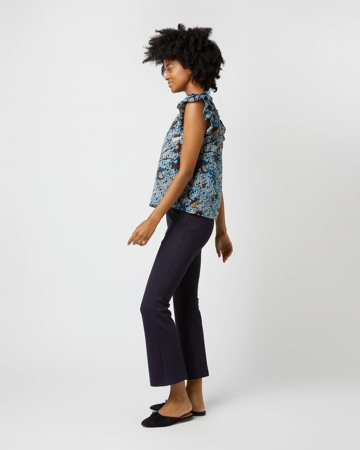 ULLA JOHNSON Fleur Top In Morning Glory 6 ULLA JOHNSON Fleur Top In Morning Glory - Image 4