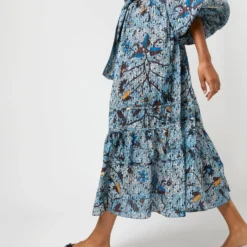 ULLA JOHNSON Iona Dress In Morning Glory -Modezzia Sales S72105 281