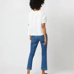 ULLA JOHNSON Lora Top In Pristine -Modezzia Sales S72108 2169