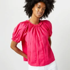 ULLA JOHNSON Lora Top In Orchid -Modezzia Sales S72109 2121