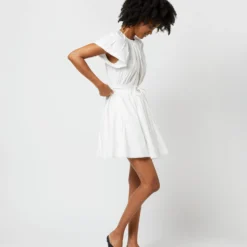 ULLA JOHNSON Jessa Dress In Pristine -Modezzia Sales S72110 111