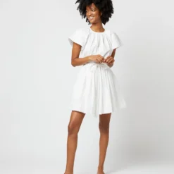 ULLA JOHNSON Jessa Dress In Pristine