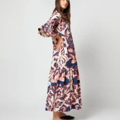 Artemis Dress In Va-Va Summer Popeline -Modezzia Sales S72132 42