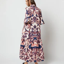 Artemis Dress In Va-Va Summer Popeline -Modezzia Sales S72132 54