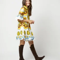 Choux Dress In Ciccio Cotton Popeline 12 Choux Dress In Ciccio Cotton Popeline -Modezzia Sales S72133 626