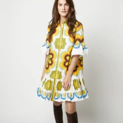 Choux Dress In Ciccio Cotton Popeline 13 Choux Dress In Ciccio Cotton Popeline -Modezzia Sales S72133 658