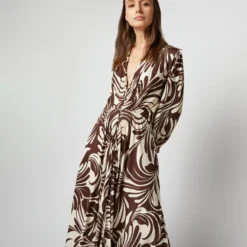 Camerino Dress In Watermarble Jersey -Modezzia Sales S72134 226