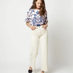 House T-Shirt In Va-Va Jersey 15 House T-Shirt In Va-Va Jersey -Modezzia Sales S72139 2383