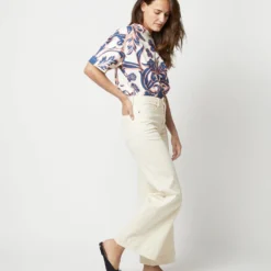 House T-Shirt In Va-Va Jersey 16 House T-Shirt In Va-Va Jersey -Modezzia Sales S72139 2402