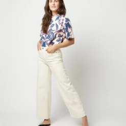 House T-Shirt In Va-Va Jersey 19 House T-Shirt In Va-Va Jersey -Modezzia Sales S72139 2443