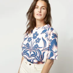 House T-Shirt In Va-Va Jersey 13 House T-Shirt In Va-Va Jersey -Modezzia Sales S72139 2471