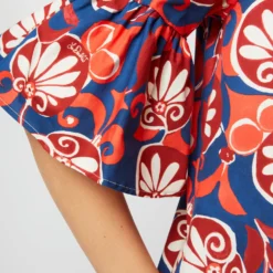 Choux Dress In Moonflower Summer Popeline -Modezzia Sales S72140 363