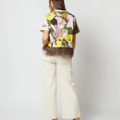 La Scala Tee In Big Flower Rose Jersey -Modezzia Sales S72141 610