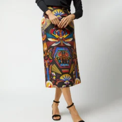Pencil Skirt In Nephthys Navy Cady Wool 13 Pencil Skirt In Nephthys Navy Cady Wool -Modezzia Sales S72345 1682