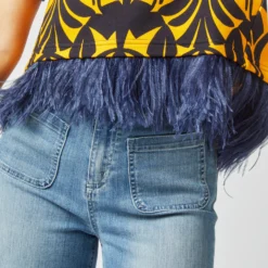 La Scala Tee In Papyrus Gold Jersey -Modezzia Sales S72349 3737