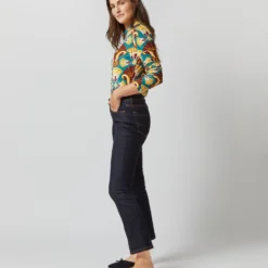 Turtleneck In Dendera Light Blue Stretch Velvet 11 Turtleneck In Dendera Light Blue Stretch Velvet -Modezzia Sales S72351 3252