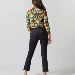 Turtleneck In Dendera Light Blue Stretch Velvet 12 Turtleneck In Dendera Light Blue Stretch Velvet -Modezzia Sales S72351 3282