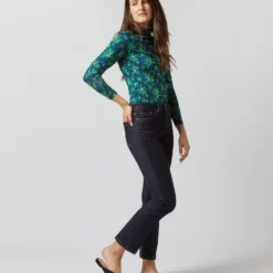 ULLA JOHNSON Aurelia Turtleneck In Serpentine -Modezzia Sales S72355 3152