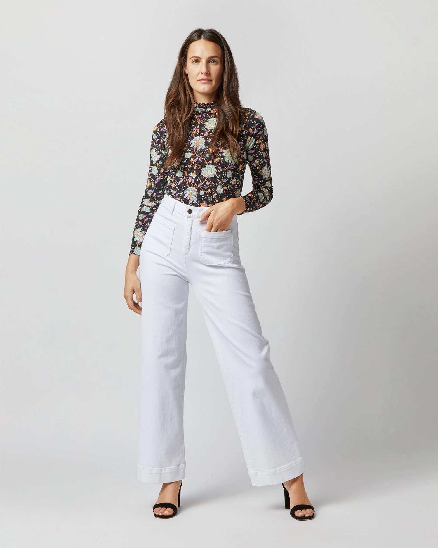 ULLA JOHNSON Aurelia Turtleneck In Nuit 3 ULLA JOHNSON Aurelia Turtleneck In Nuit