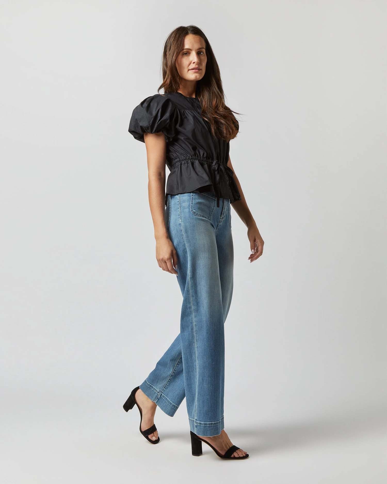 ULLA JOHNSON Mila Top In Noir 8 ULLA JOHNSON Mila Top In Noir - Image 6