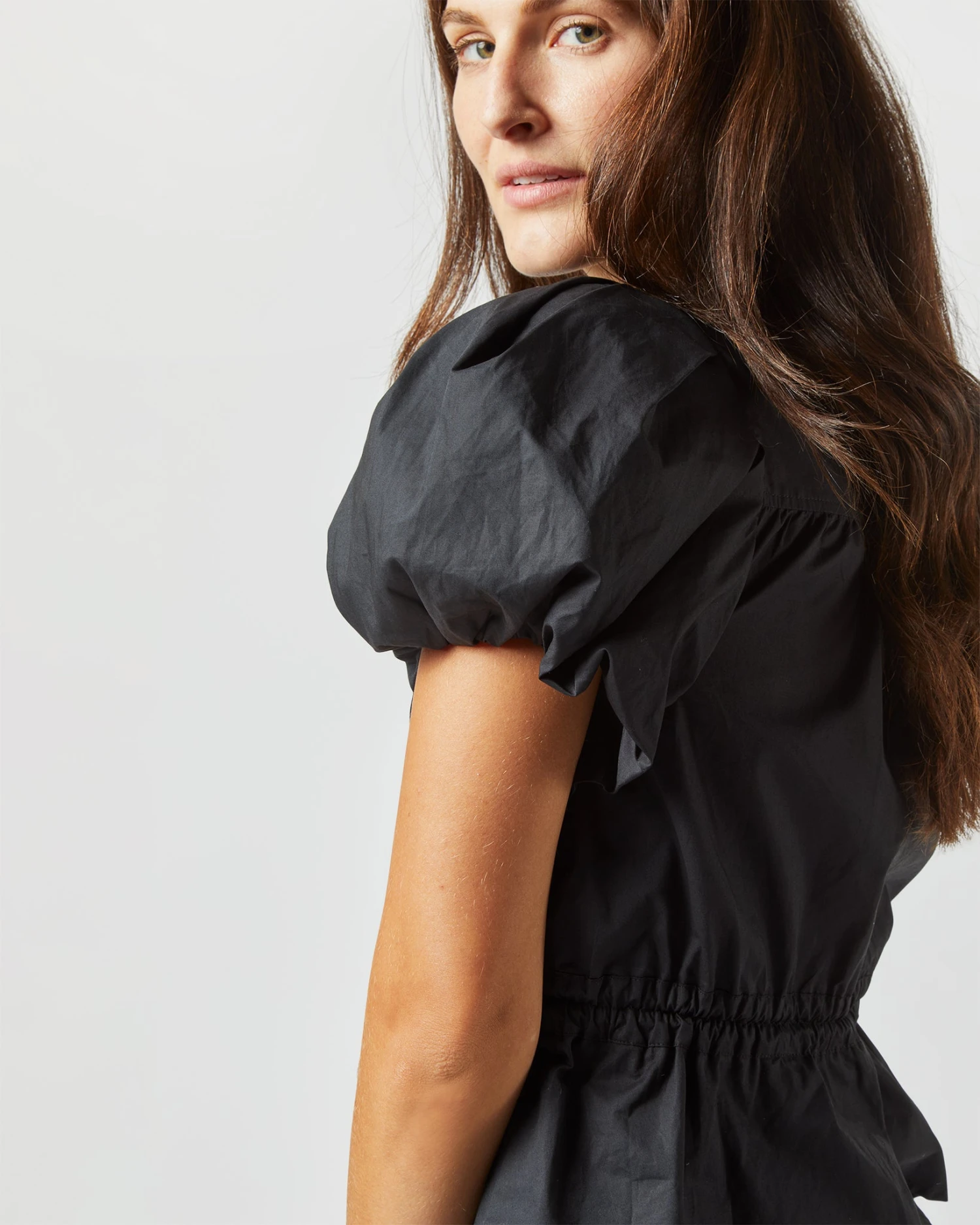 ULLA JOHNSON Mila Top In Noir 9 ULLA JOHNSON Mila Top In Noir - Image 7