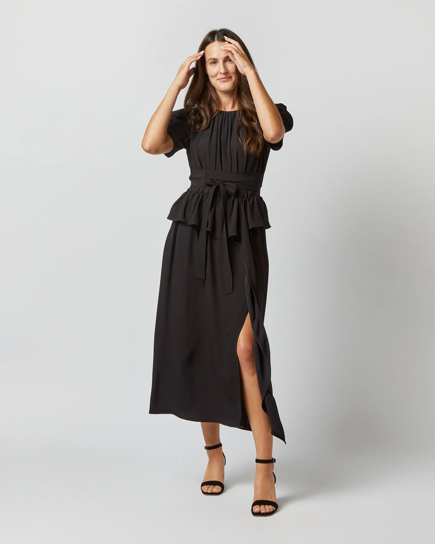 ULLA JOHNSON Marion Dress In Noir 11 ULLA JOHNSON Marion Dress In Noir - Image 9
