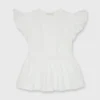 ULLA JOHNSON Luise Top In Pristine -Modezzia Sales S72365 26