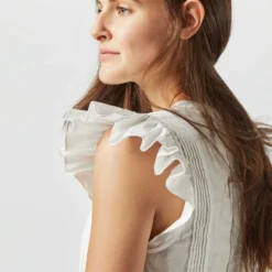 ULLA JOHNSON Luise Top In Pristine -Modezzia Sales S72365 2701