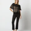 ULLA JOHNSON Zuri Top In Noir 1 ULLA JOHNSON Zuri Top In Noir -Modezzia Sales S72849 1247