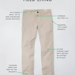 Garment-Dyed Field Pant In Vintage Khaki Canvas 9 Garment-Dyed Field Pant In Vintage Khaki Canvas -Modezzia Sales SM 23 FIELD CHINO PDP